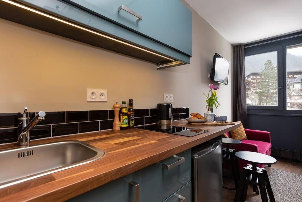 Beautiful Cosy, Modern Studio In Chamonix Centre Esterno foto