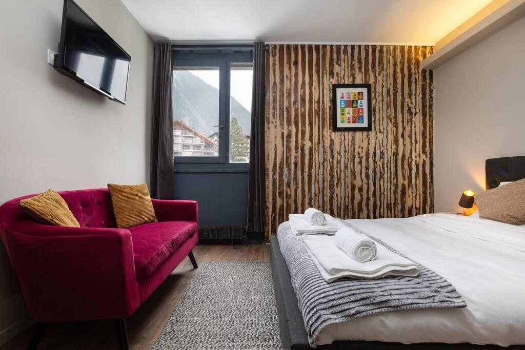 Beautiful Cosy, Modern Studio In Chamonix Centre Esterno foto